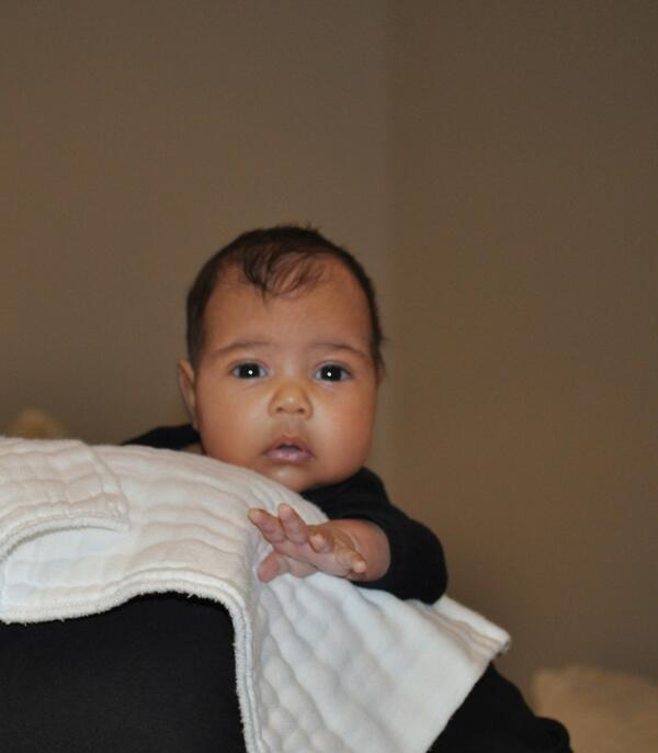 See the First Photo of Kanye West's Daughter
