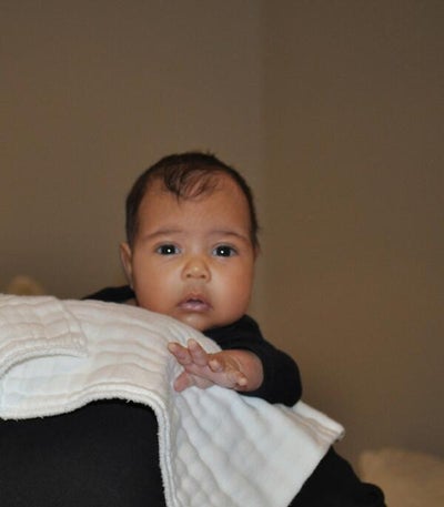 Aww! See the First Photo of Kanye West’s Daughter North