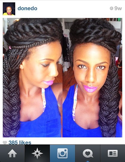 75 Sizzling Loc, Braids and Twists Styles