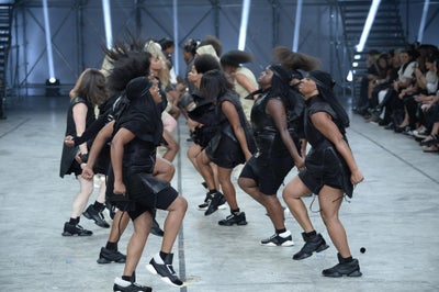 Must-See: Rick Owens Runway Show Uses Black Steppers