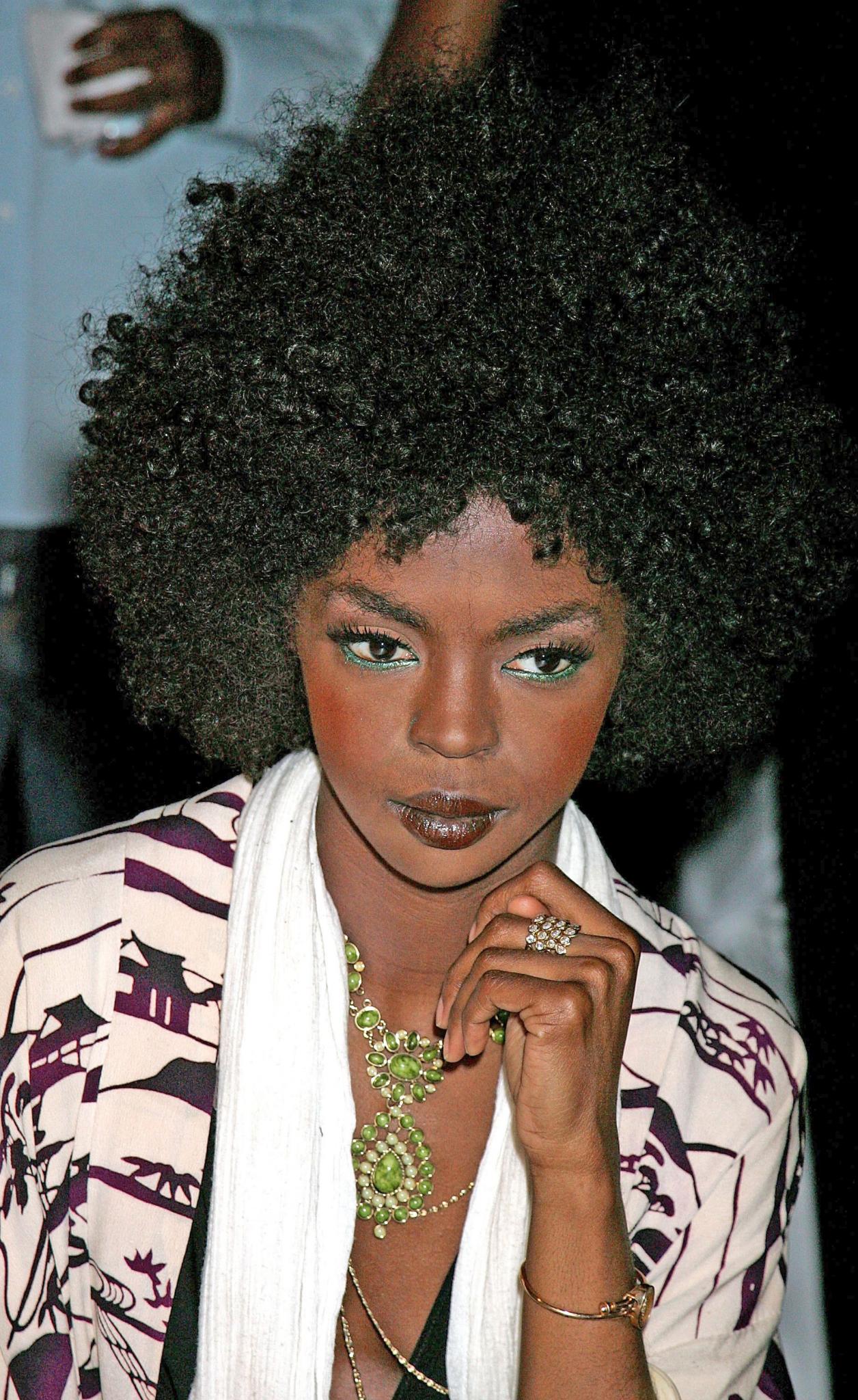 Lauryn Hill's Natural Hair Evolution