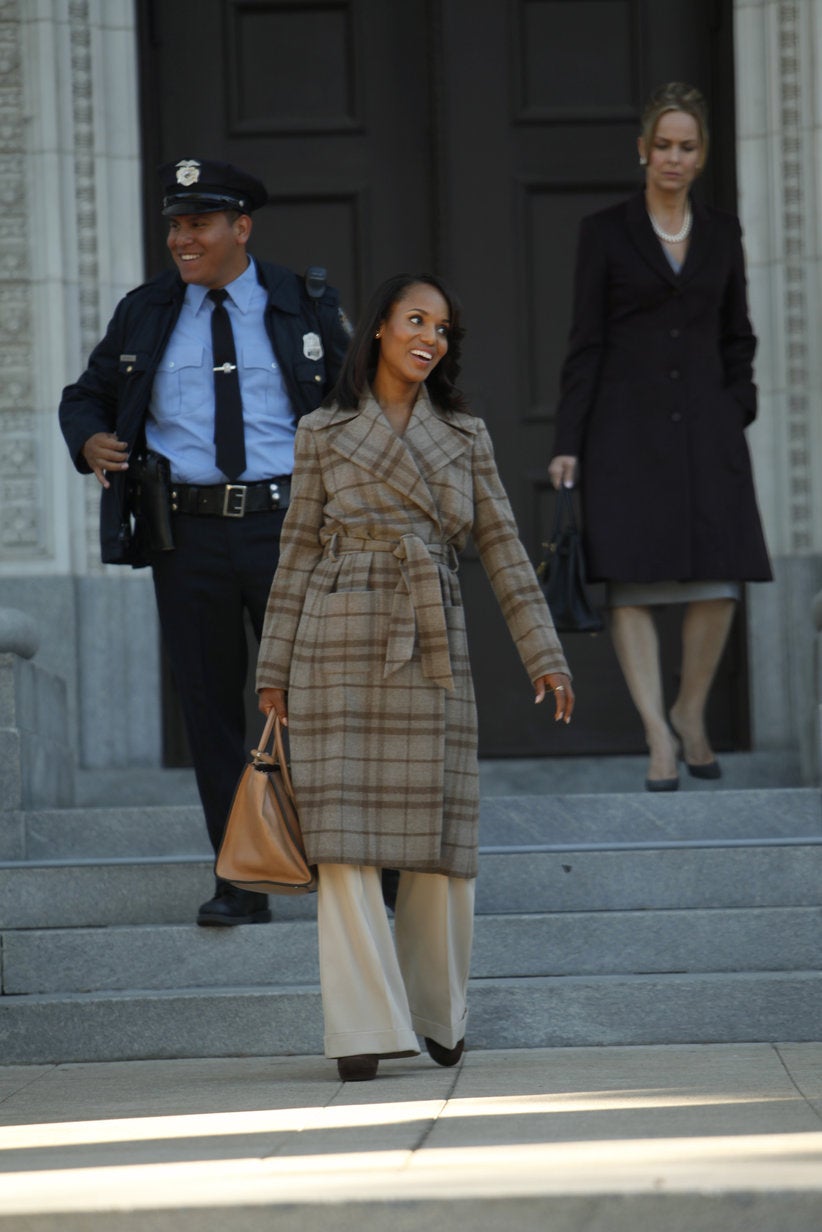 Olivia Pope's Maternity Style