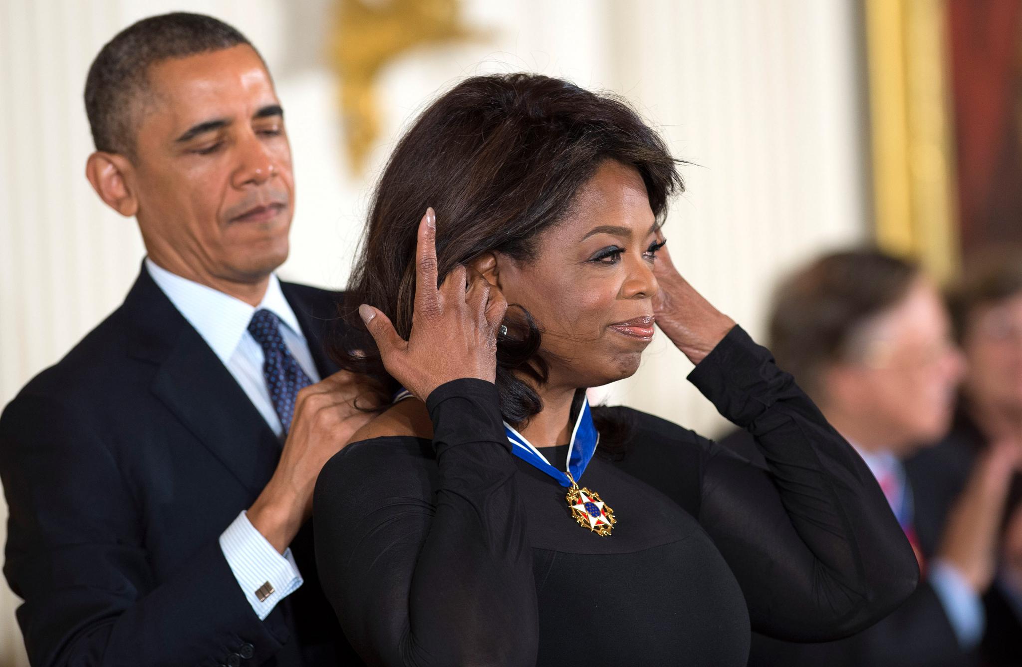 Oprah Receives Presidential Medal of Freedom
