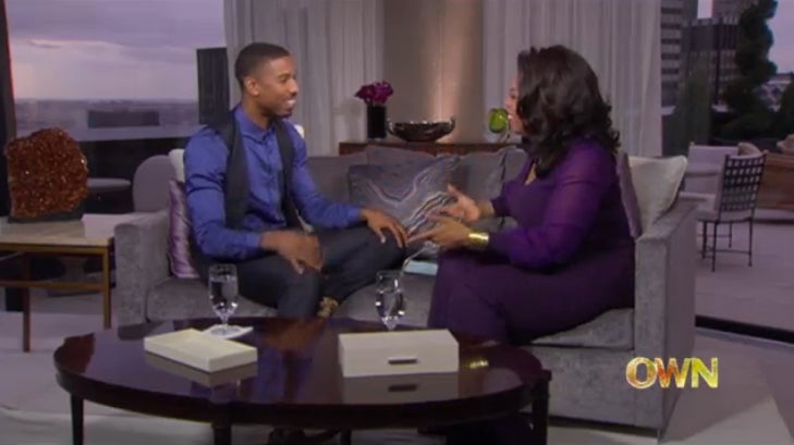 Michael B. Jordan Talks Dating with Oprah
