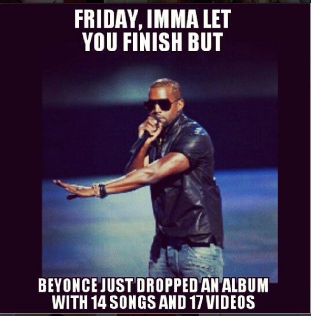 The Best Meme Reactions to Beyonce’s Album Release