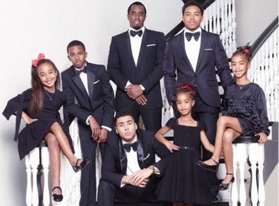Photo Fab: See Diddy's Holiday Card With Kids