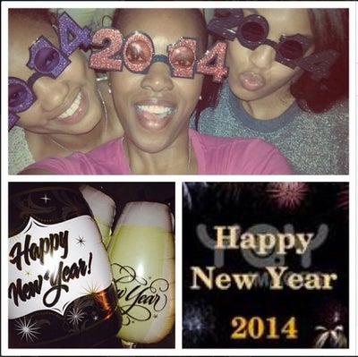 Celeb Cam: How Stars Welcomed the New Year