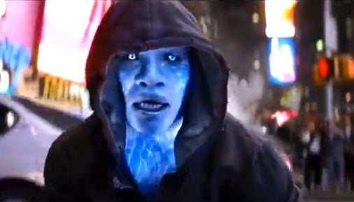 Jamie Foxx Destroys Times Square in 'Spider Man' Trailer