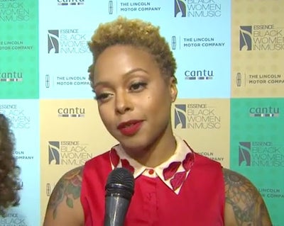 Video: Red Carpet at Black Women in Music 2014