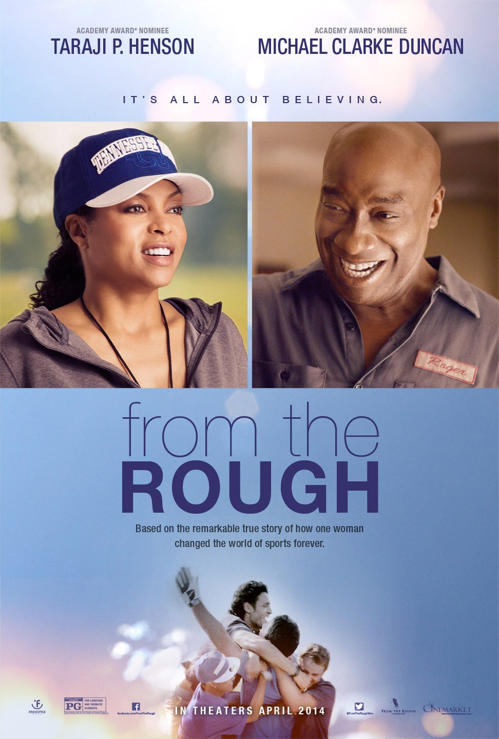 Poster Reveal: See Taraji P. Henson in 'From the Rough'