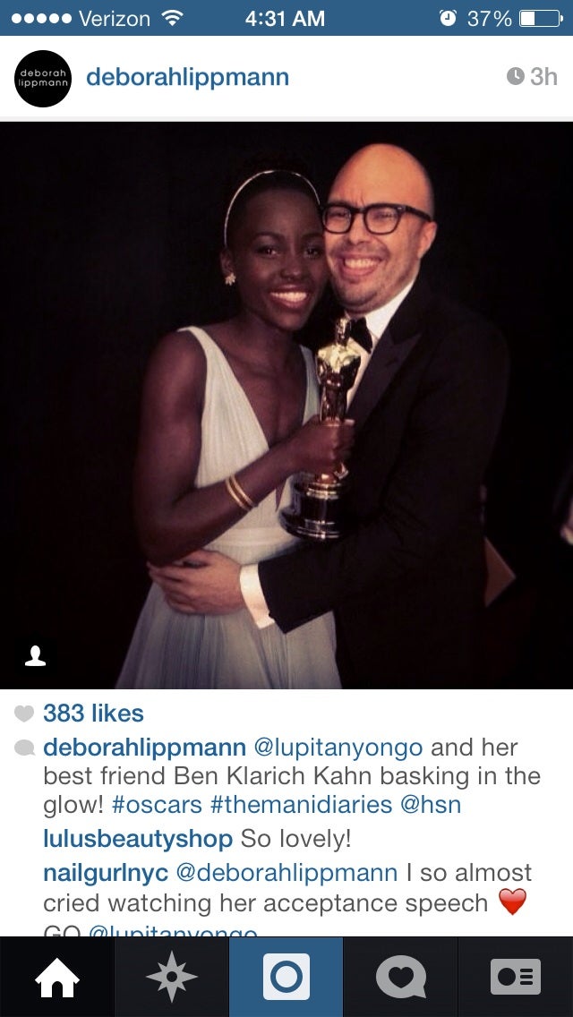 Behind-the-Scenes with Lupita Nyong’o’s Oscars Glam Squad