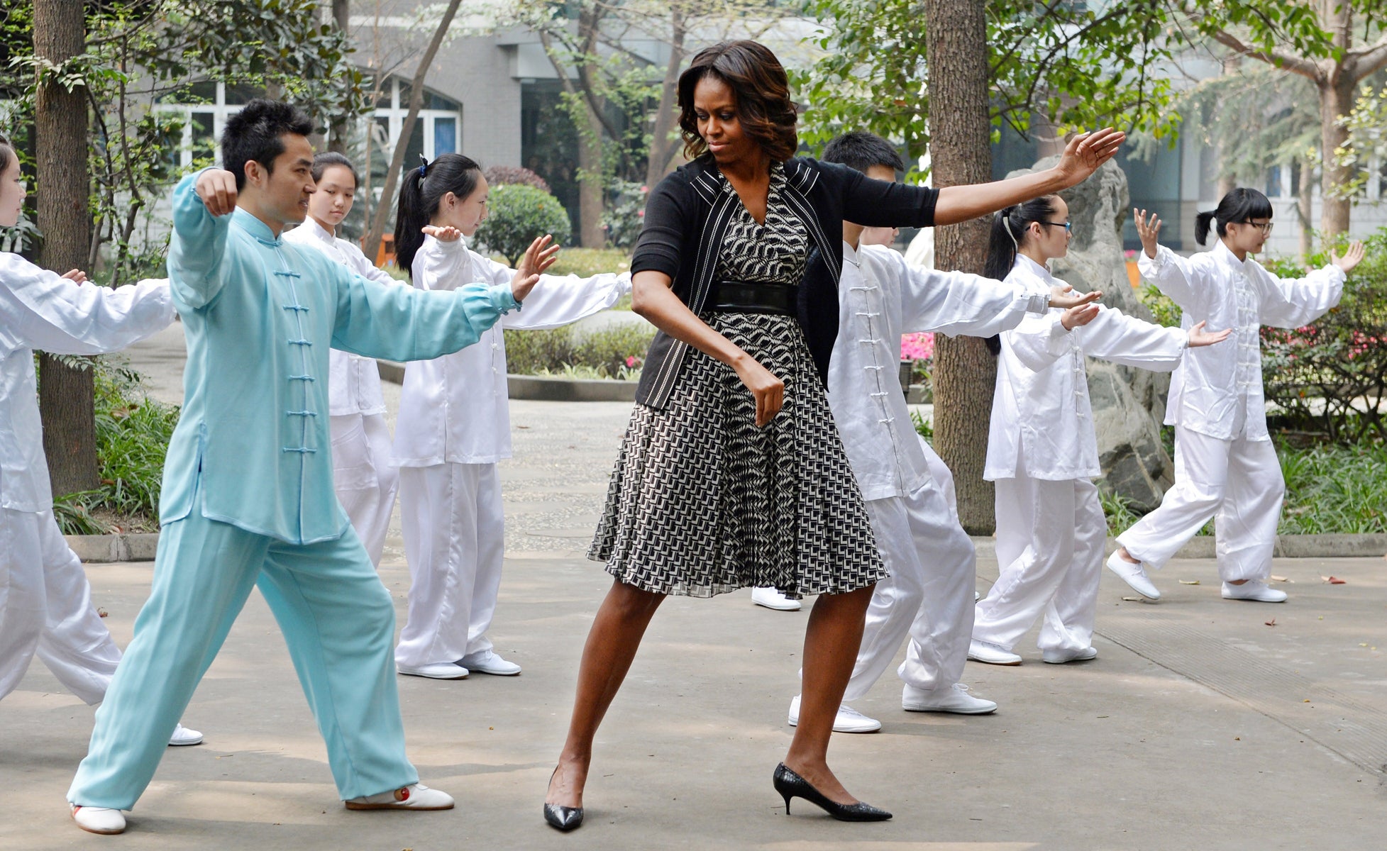 PHOTOS: Michelle Obama and Daughters’ China Visit