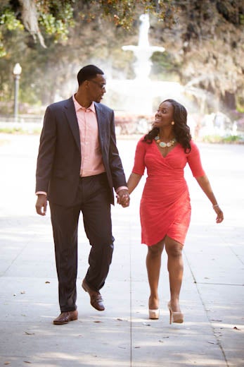 Just Engaged: Nicole and Melvin's Engagement Photos | Essence