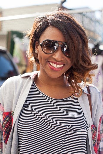 Street Style Hair: Straight To The Point