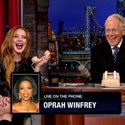 Oprah Gets Prank Called By Lindsay Lohan & David Letterman
