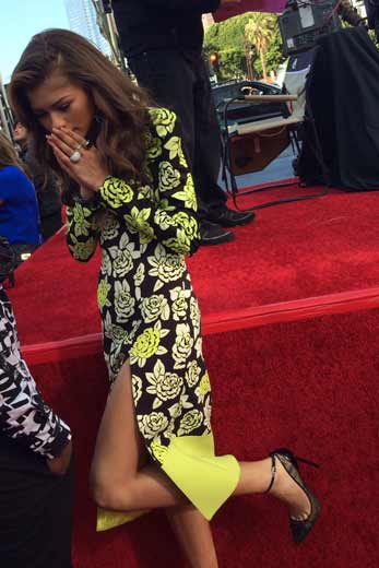 Behind The Scenes At The MTV Movie Awards With Zendaya Coleman’s Stylist