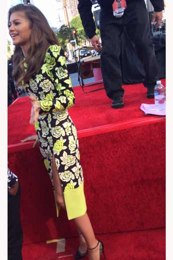 At The MTV Movie Awards With Zendaya's Stylist
