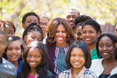 Michelle Obama Surprises Howard Students During College Tour