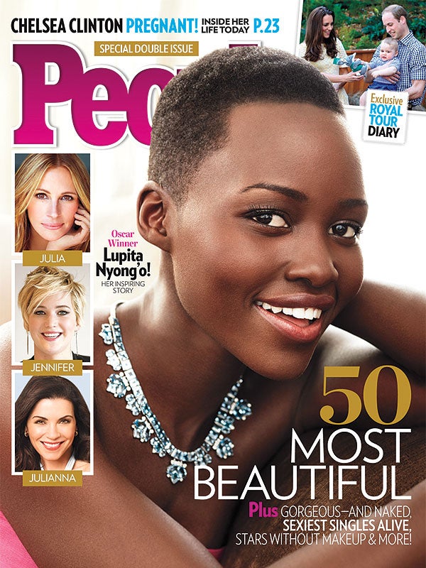 Lupita Nyong’o On Cover of PEOPLE Magazine’s Most Beautiful Issue