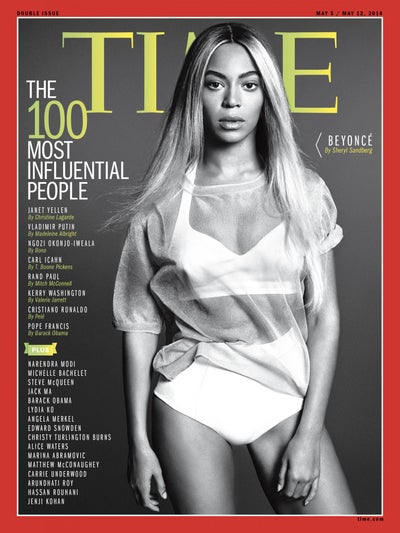 Beyoncé Covers Time’s Most Influential People Issue