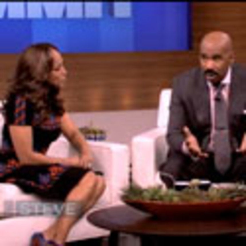 Must-See: Steve Harvey Welcomes Wife On His Show's First 'Couples Summit'
