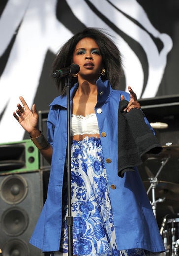 Lauryn Hill's Stylish Stage Moments