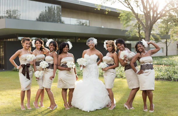 Bridal Bliss: Monique and Nikki's Texas Wedding Photos