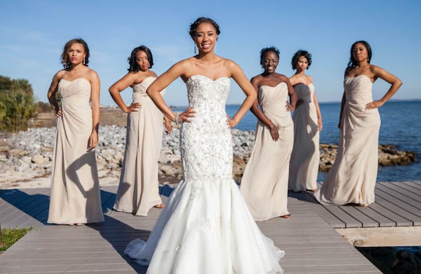 Bridal Bliss: Jasmine and Mark’s Florida Wedding Photos