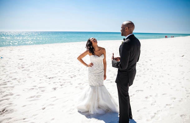 Bridal Bliss: Jasmine and Mark’s Florida Wedding Photos