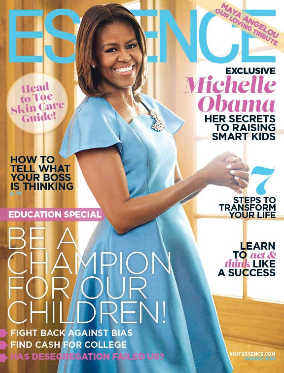 First Lady Michelle Obama Graces the Cover of ESSENCE's August Issue
