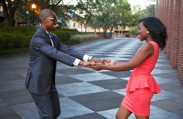Just Engaged: Carmen and Jamal's Engagement Photos