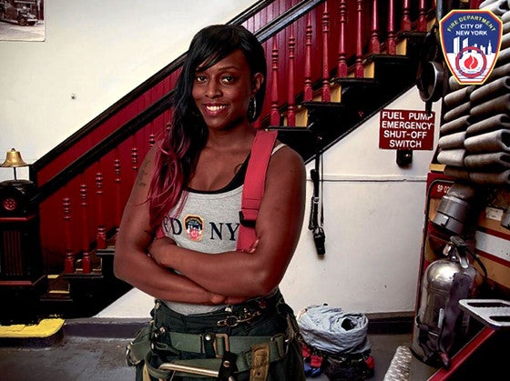 Black Woman Is First Female Firefighter on FDNY's Calendar of Heroes