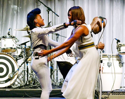 Coffee Talk: Michelle Obama Honors Janelle Monae at Grammy Luncheon