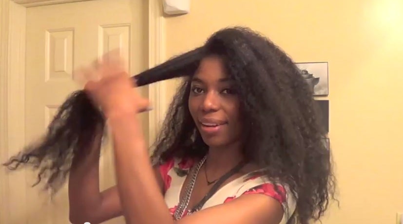 Chime Edwards On Using Bubble Wrap For Perfect Curls