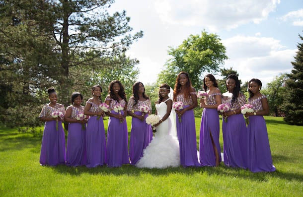 Bridal Bliss: Omonye and Seun's Michigan Wedding Photos
