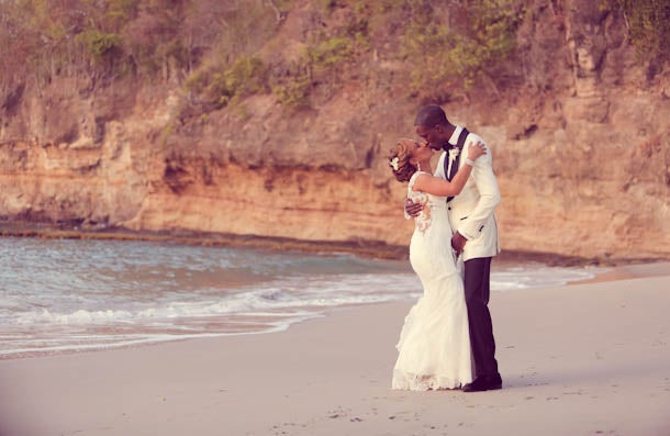 Bridal Bliss: Terri and Pete's St. Lucia Wedding Photos