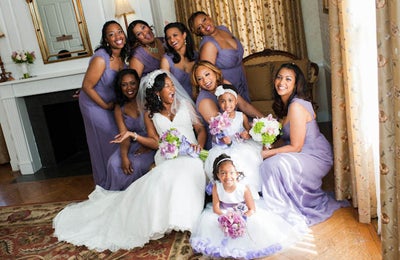 Bridal Bliss: Naima and Isaiah’s Maryland Mansion Wedding Photos