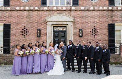 Bridal Bliss: Naima and Isaiah’s Maryland Mansion Wedding Photos