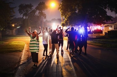 PHOTOS: Ferguson Rallies Following Michael Brown Shooting