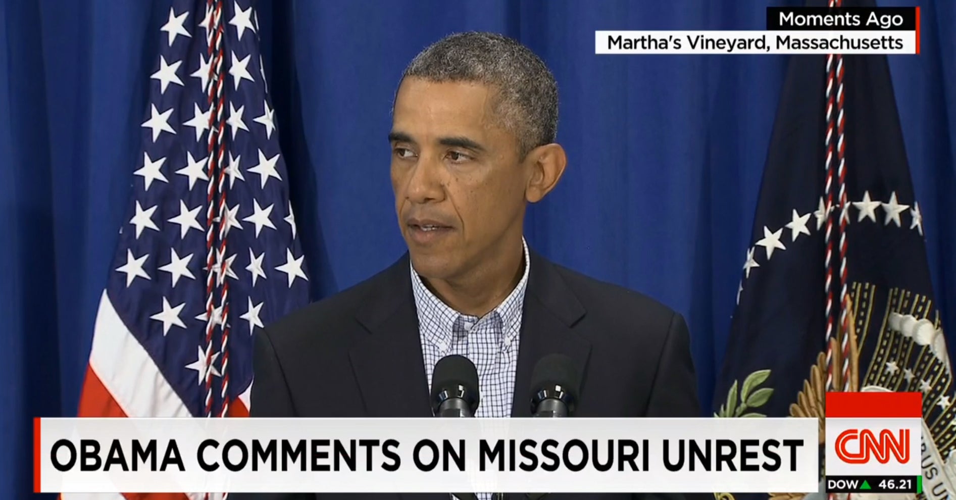 President Obama: Police Have 'No Excuse' For Excessive Force in Ferguson