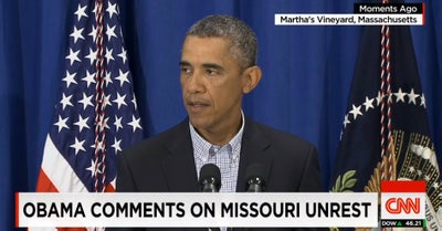 President Obama Says Police Have ‘No Excuse’ For Excessive Force in Ferguson Protests