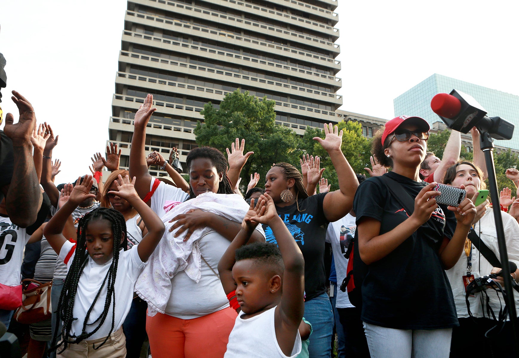 PHOTOS: National Moment of Silence in Honor of Michael Brown
