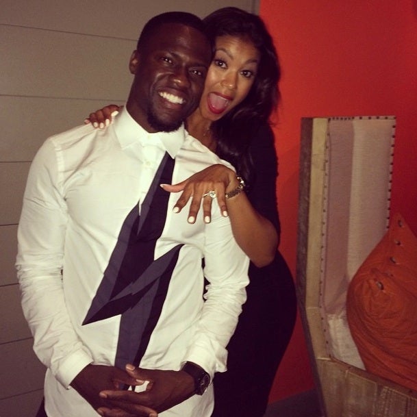 Kevin Hart Proposes to Girlfriend Eniko Parrish
