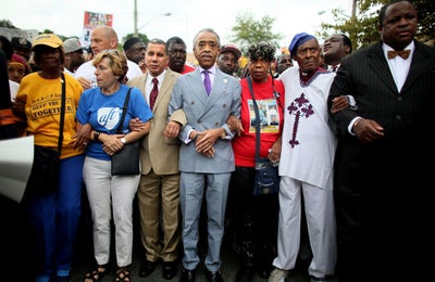 Rev. Al Sharpton Calls For March On Washington Following Garner Decision