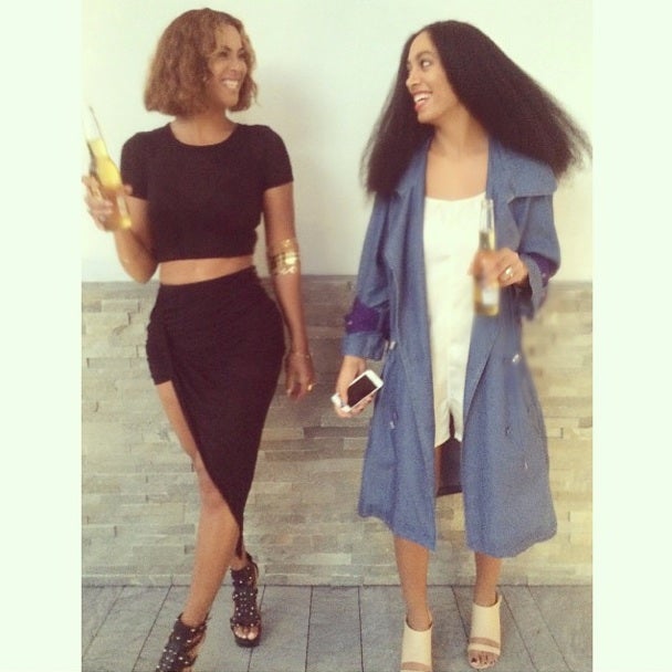 Photo Fab: Beyonce & Solange Attend 'Made in America' Festival

