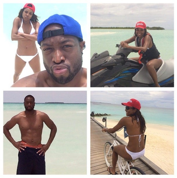 Dwayne and Gabrielle Wade's Honeymoon Adventure