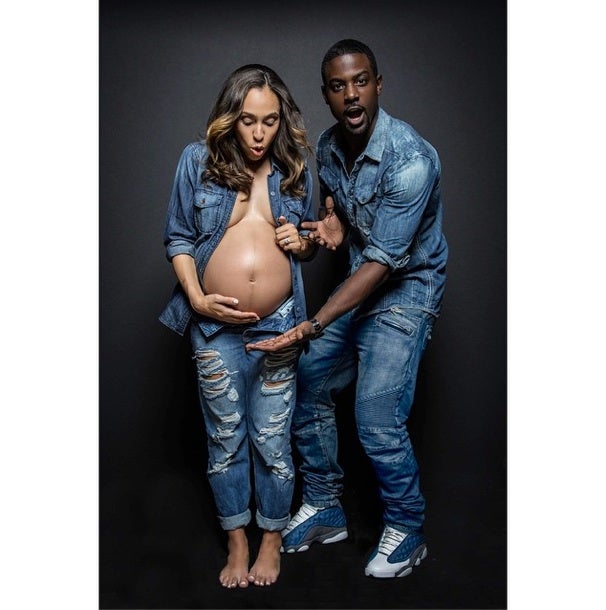 Photo Fab: Lance Gross Celebrates His Pregnant Girlfriend’s Baby Bump