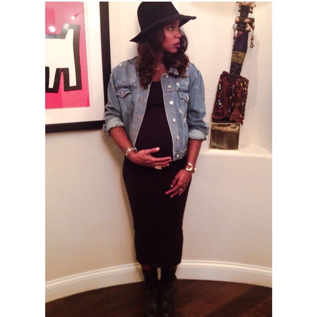 Maternity Chic: Kelly Rowland