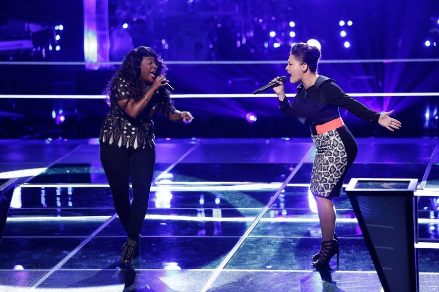 Must-See: ‘The Voice’ Contestants Toia Jones and DaNica Shirey Sing Beyoncé’s ‘Halo’