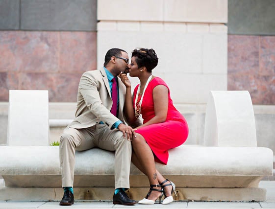 Just Engaged: Daisha' and Warren's Love Story